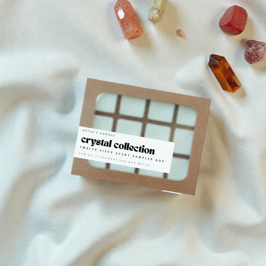 Crystal + Birthstone Wax Sampler Box